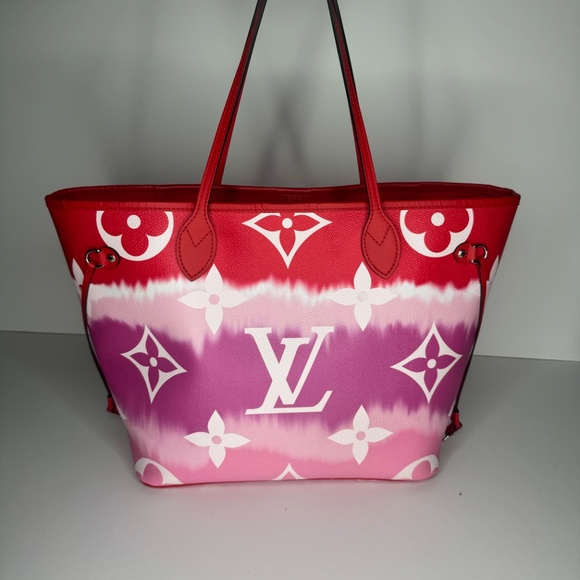 Louis Vuitton Neverfull Limited Edition Escale MM Tote W/ Pouchette - Picture 3 of 16